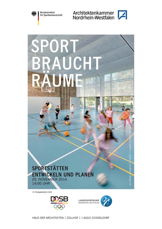 Seminarunterlagen zur Fachtagung Sport braucht Räume 2013